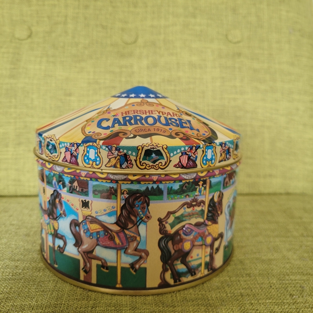 Hershey's Hometown Series Carousel Tin